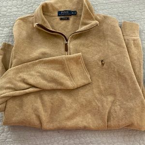 Polo sweater half zip